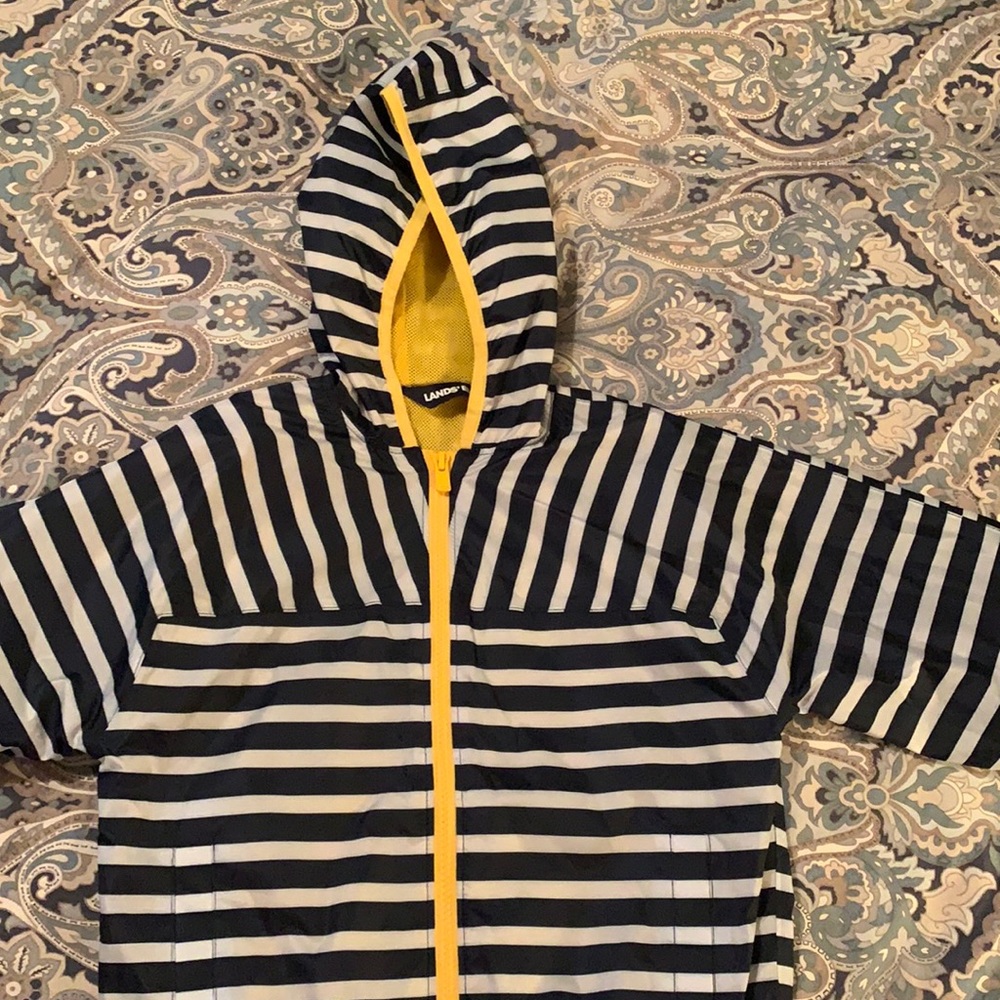 Girls Lands End Windbreaker